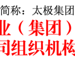 太极集团，架构调整